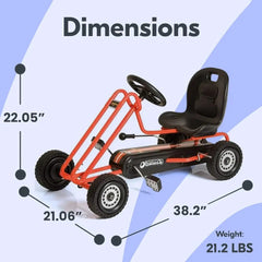 Lightning Ride On Pedal Go Kart