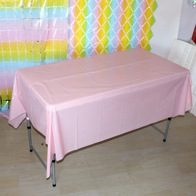 BPA Free Plastic Disposable Tablecloths