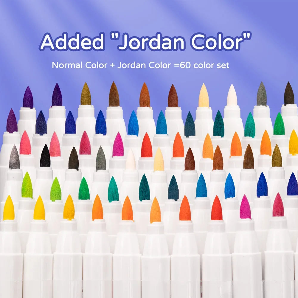 Acrylic Marker Set Brush Pens for