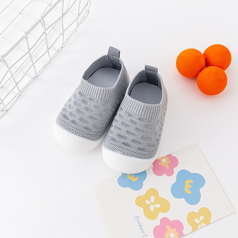 Spring Baby Shoes Mesh Knit Breathable Kid Girls Boys