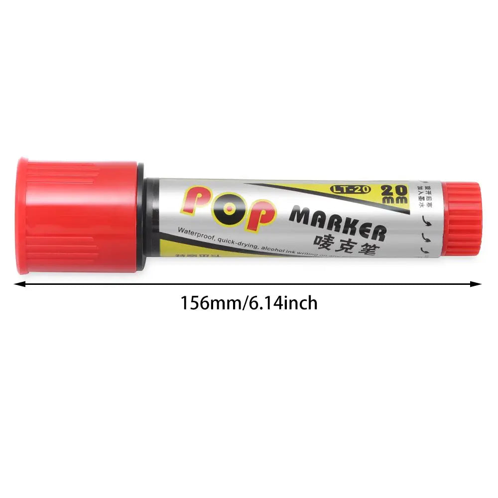 Waterproof Paint Permanent Refillable Marker Pen