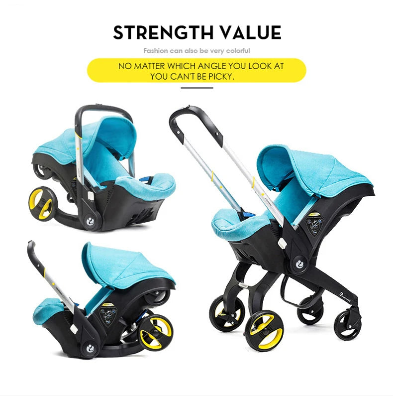 Baby Stroller 4 in 1 With Car Seat