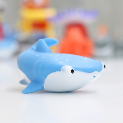 Baby Bath Toys Finding Fish Float Spray Water Squeeze Toys