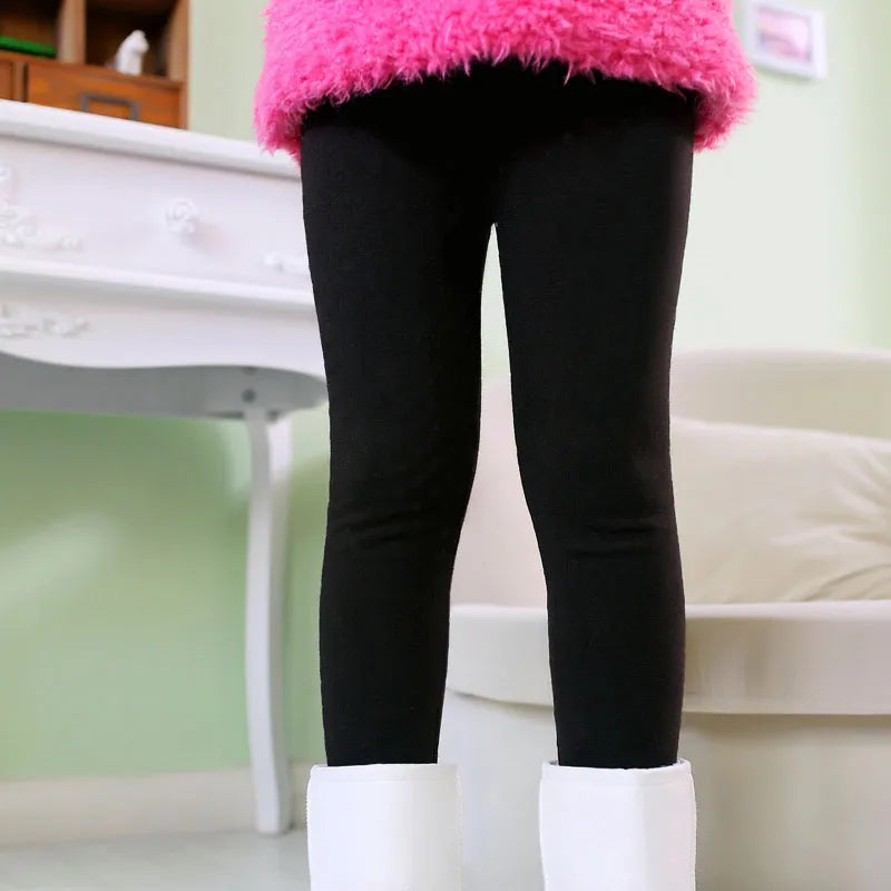 Girls Pants Autumn Winter Warm Legging