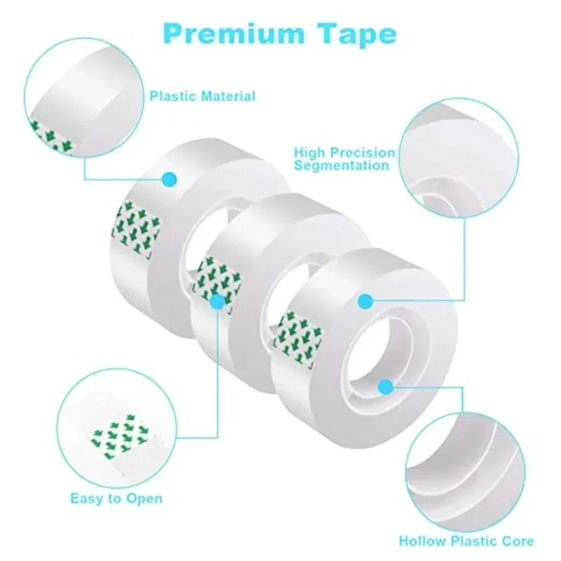 Transparent Adhesive Tape Pack