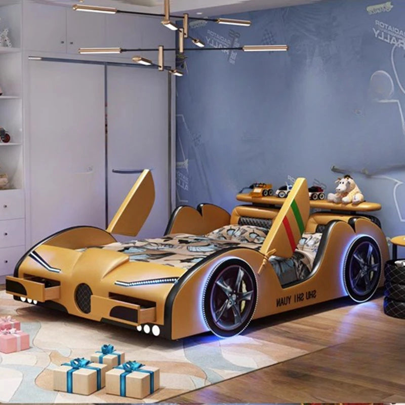 Boys High End Double Car Bed