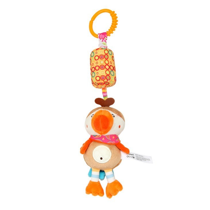 Baby Sensory Hanging Rattles Soft Learning Toy Plush