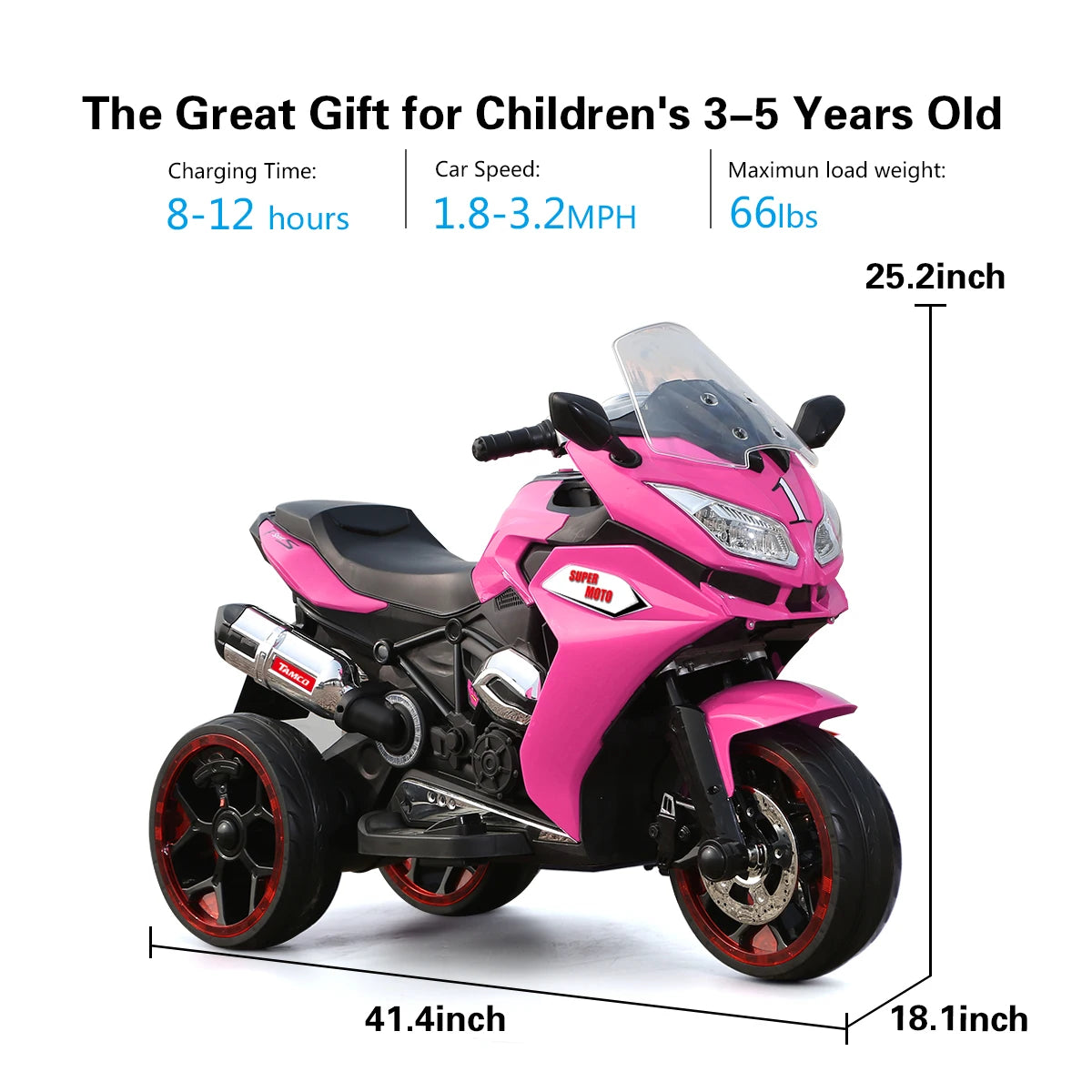 12V Kids Electric motorcycle