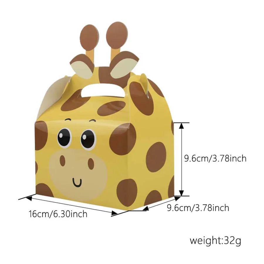 Safari Animal Candy Gift Box