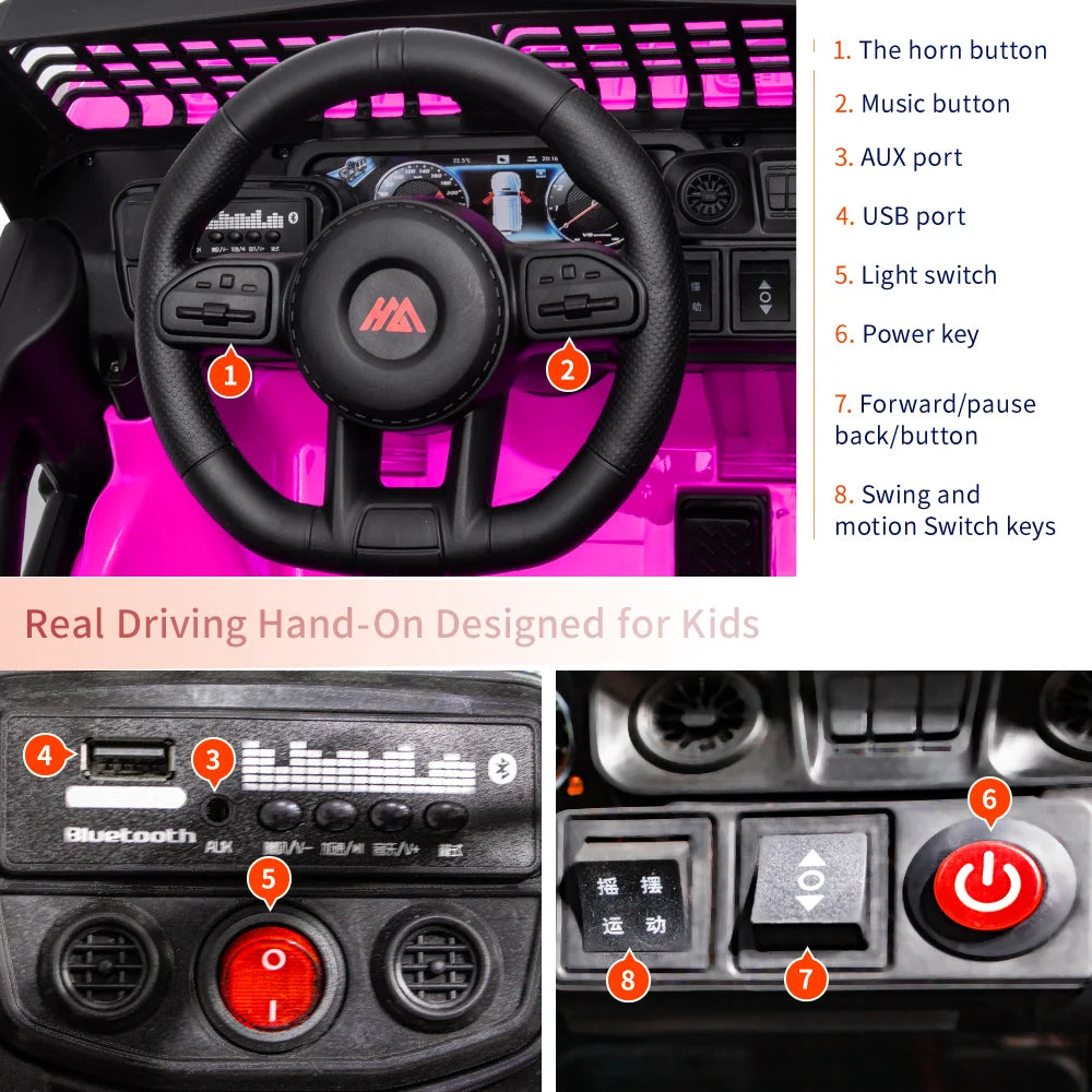 12V Battery Powered Ride On Car