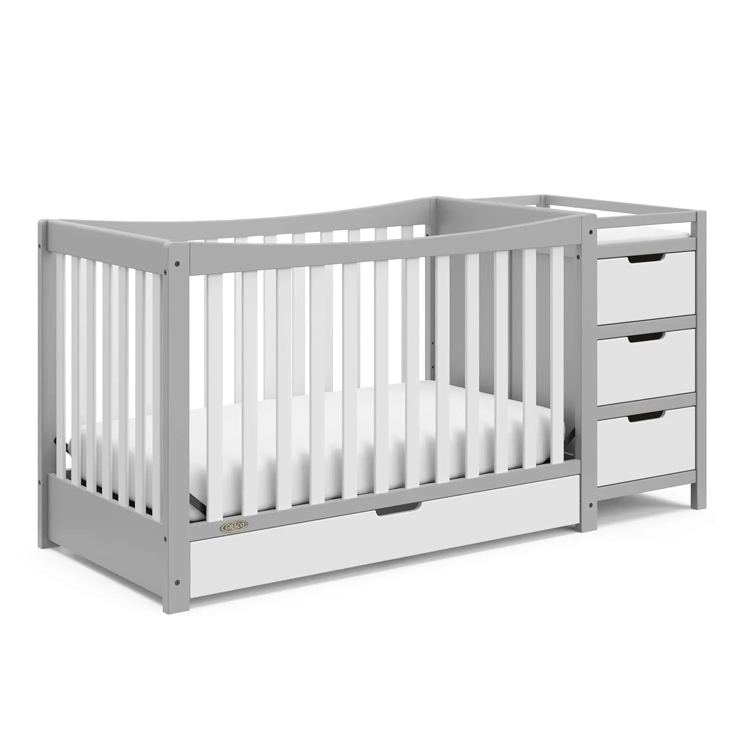 5-In-1 Convertible Crib & Changer