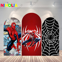 Spiderman Arch Photo Backdrop