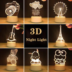 Creative Kids 3D LED Night Light