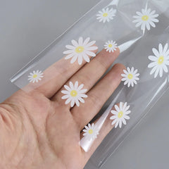 Transparent Flower Cookie & Candy Bag