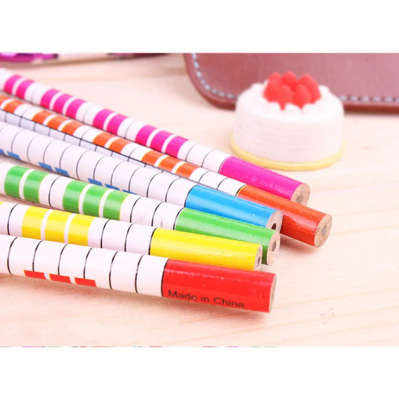 6 Pieces Musical 2B Pencil