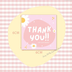 Mini Flower Thank You Cards