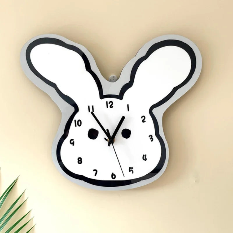 Cartoon Rabbit Ears Clocks