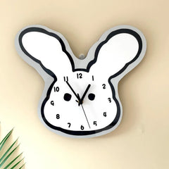 Cartoon Rabbit Ears Clocks