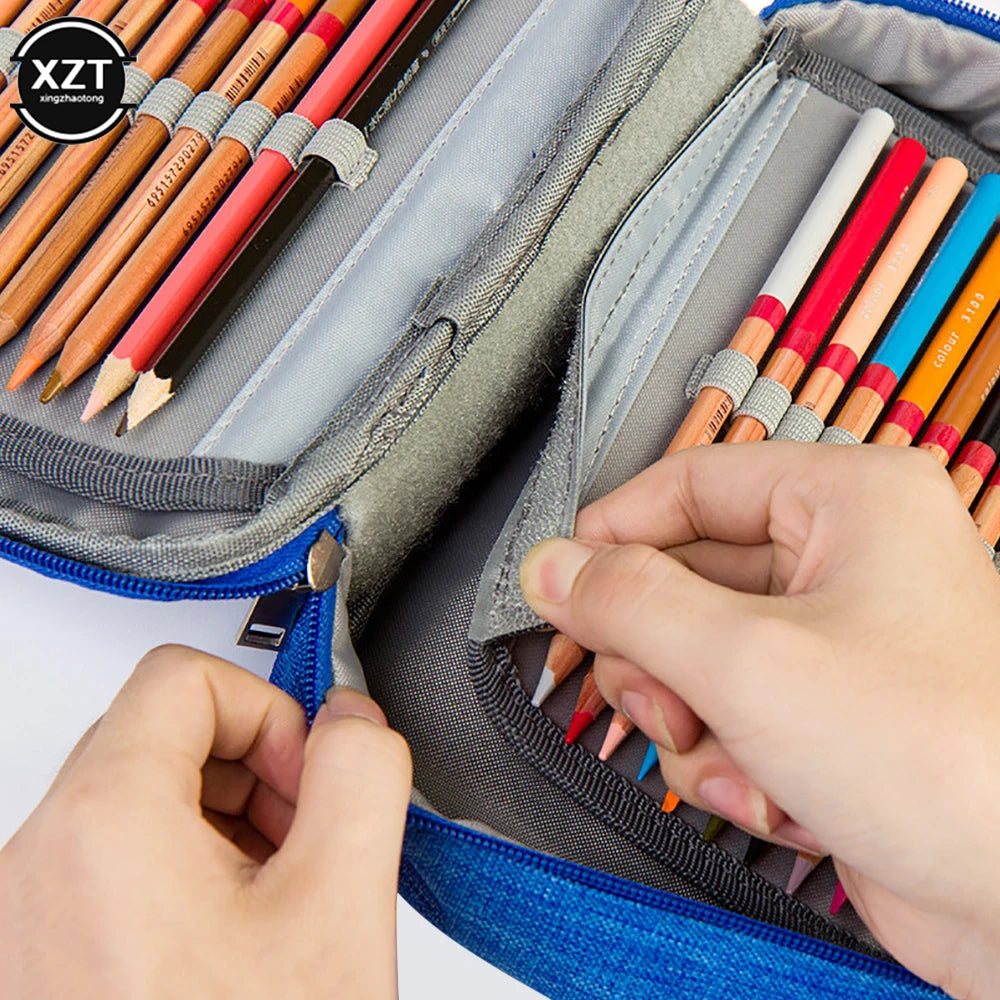 Multi-function 72 Slot Pencil Bag