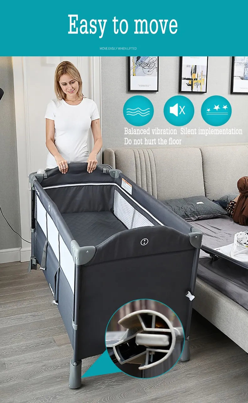 Multifunctional Portable Baby Crib