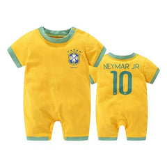 Baby Romper Sport Uniform Infant Kids Cotton Jumpsuit