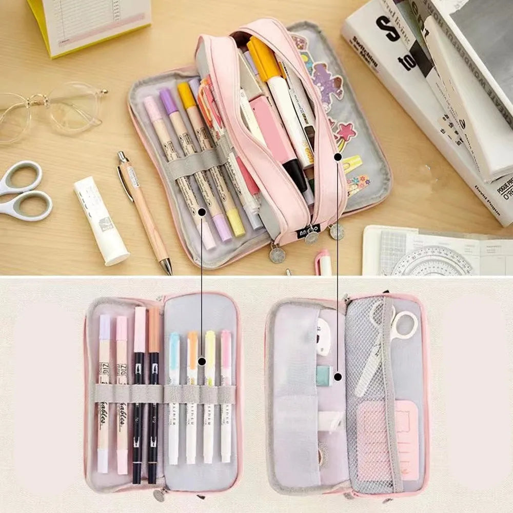 Large Capacity Pencil Case