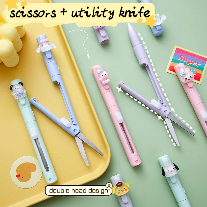 2 In 1 Cute Multifunctional Scissors