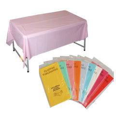 BPA Free Plastic Disposable Tablecloths