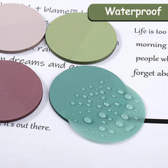 160Pcs Round Clear Waterproof Sticky Tabs