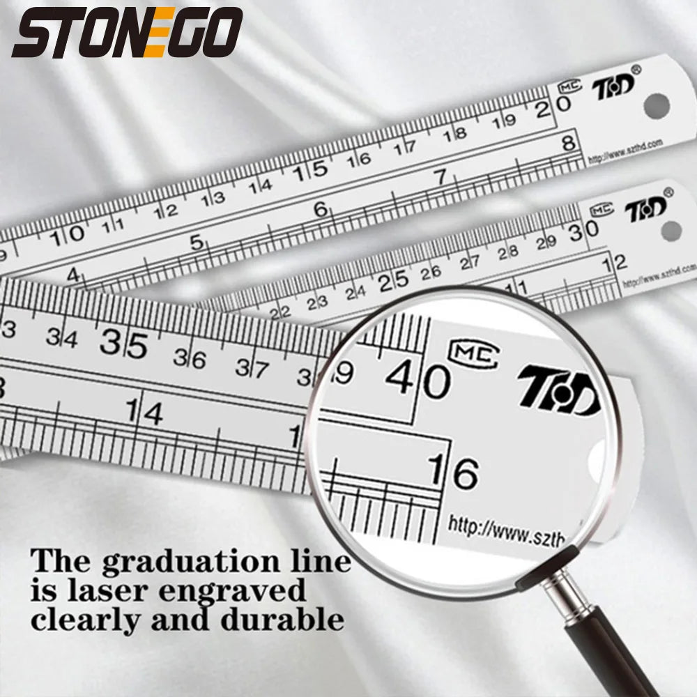 Double Side Stainless Steel Ruler