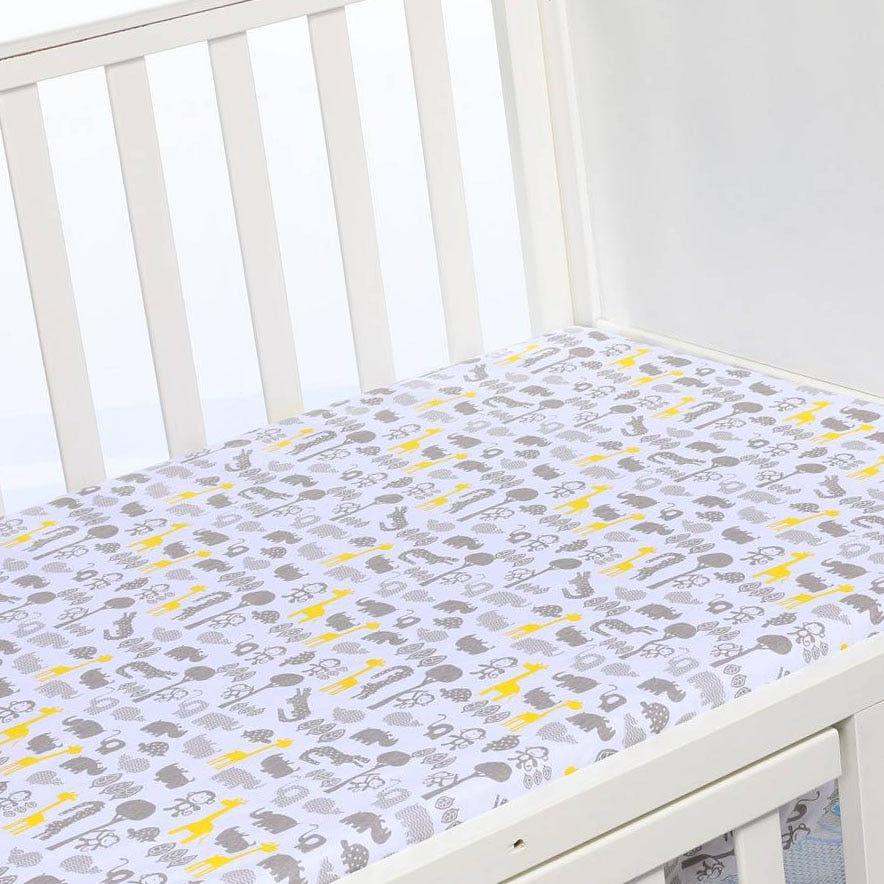 Crib Sheets Fits For Babies And Toddlers In Bedding Set Muslinlife Cotton