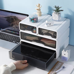 1pc Drawer Style Desktop Storage Box