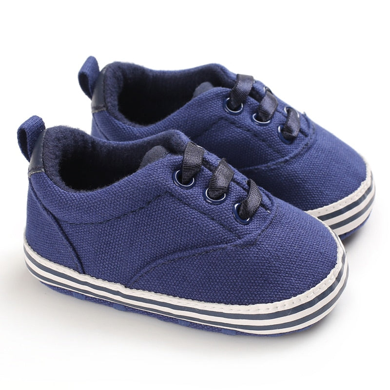 Classic Baby Shoes Casual Boys/Girls Soft Bottom Baptism First Walking