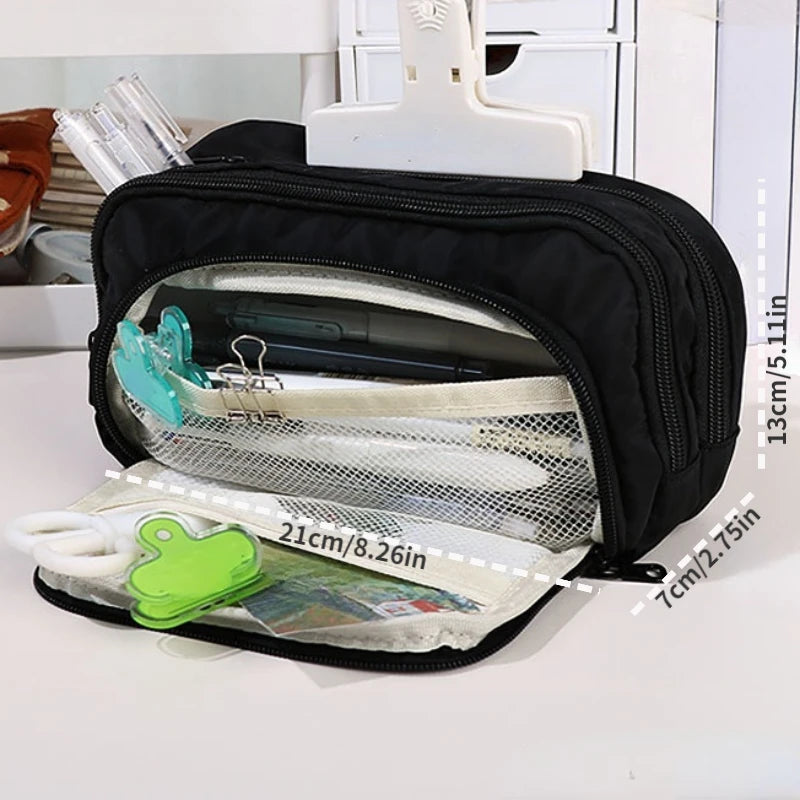 Multilayers Pencil Big Bags