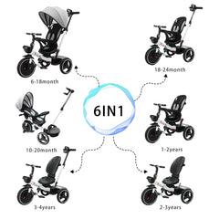 Baby Push Bike Steer Stroller