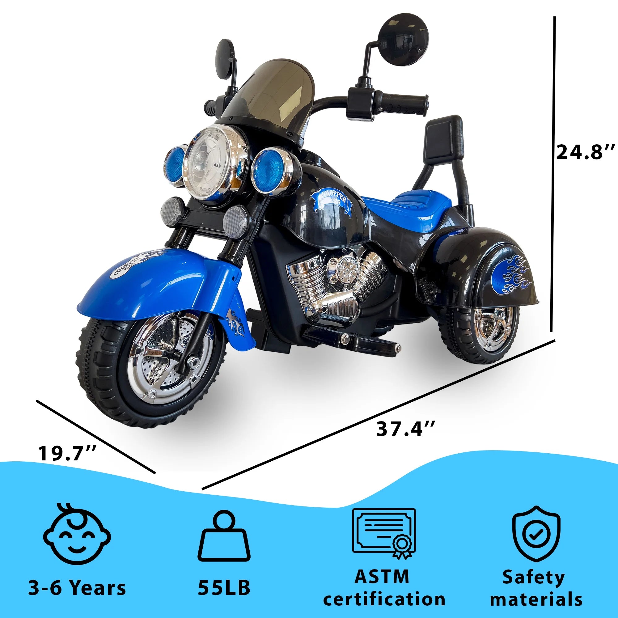 Kids Ride On Motorcycle Toy