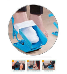 1pc Blue Sock Slider Aid Easy on off Sock Helper Kit