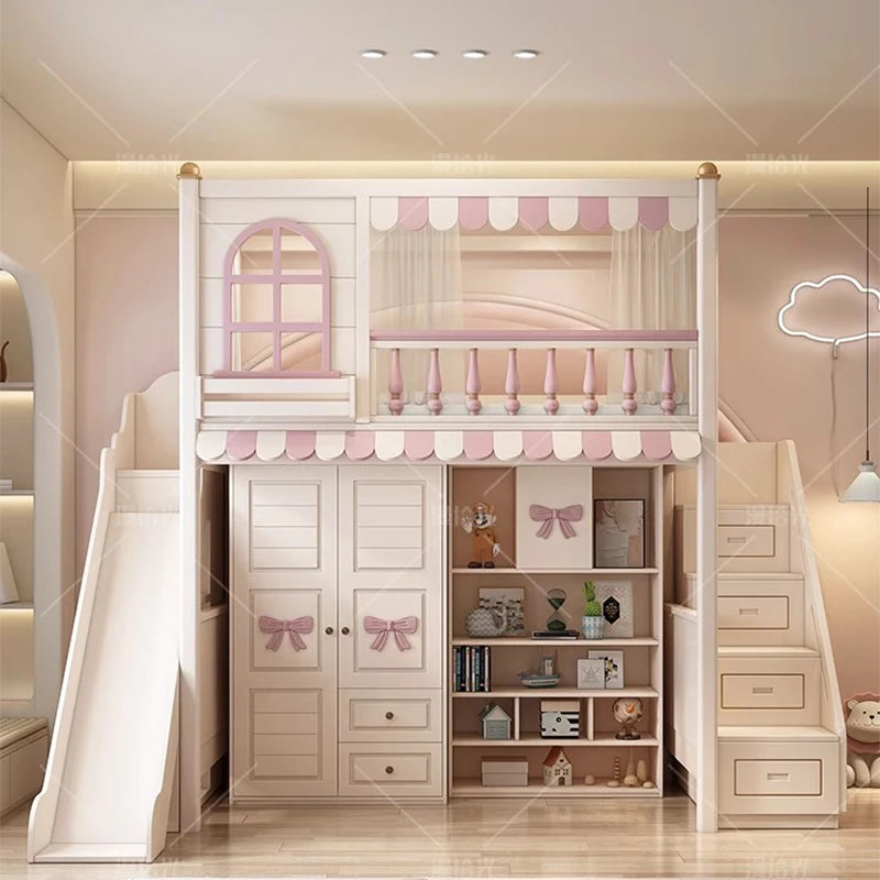 Princess Storage Multifunctional Bed