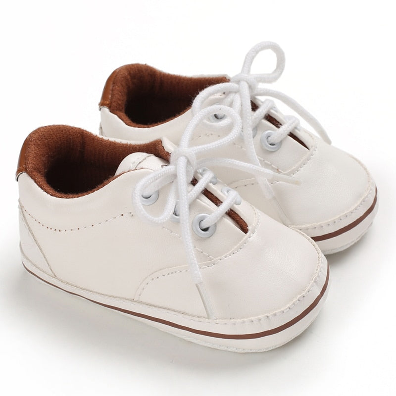 Classic Baby Shoes Casual Boys/Girls Soft Bottom Baptism First Walking