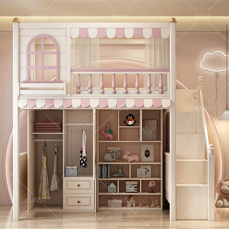 Princess Storage Multifunctional Bed