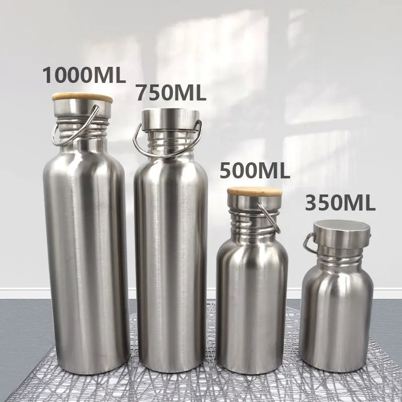 Portable Stainless Steel Water Bottle