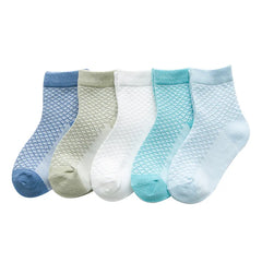 5 Pairs/Lot Children Cotton Socks