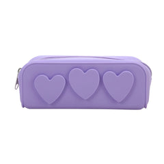 Love Stationery Silicone Pencil Case