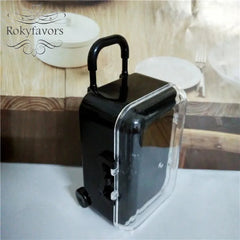 Mini Rolling Travel Suitcase Candy Box