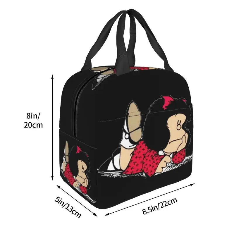 Mafalda Insulated Lunch Bags