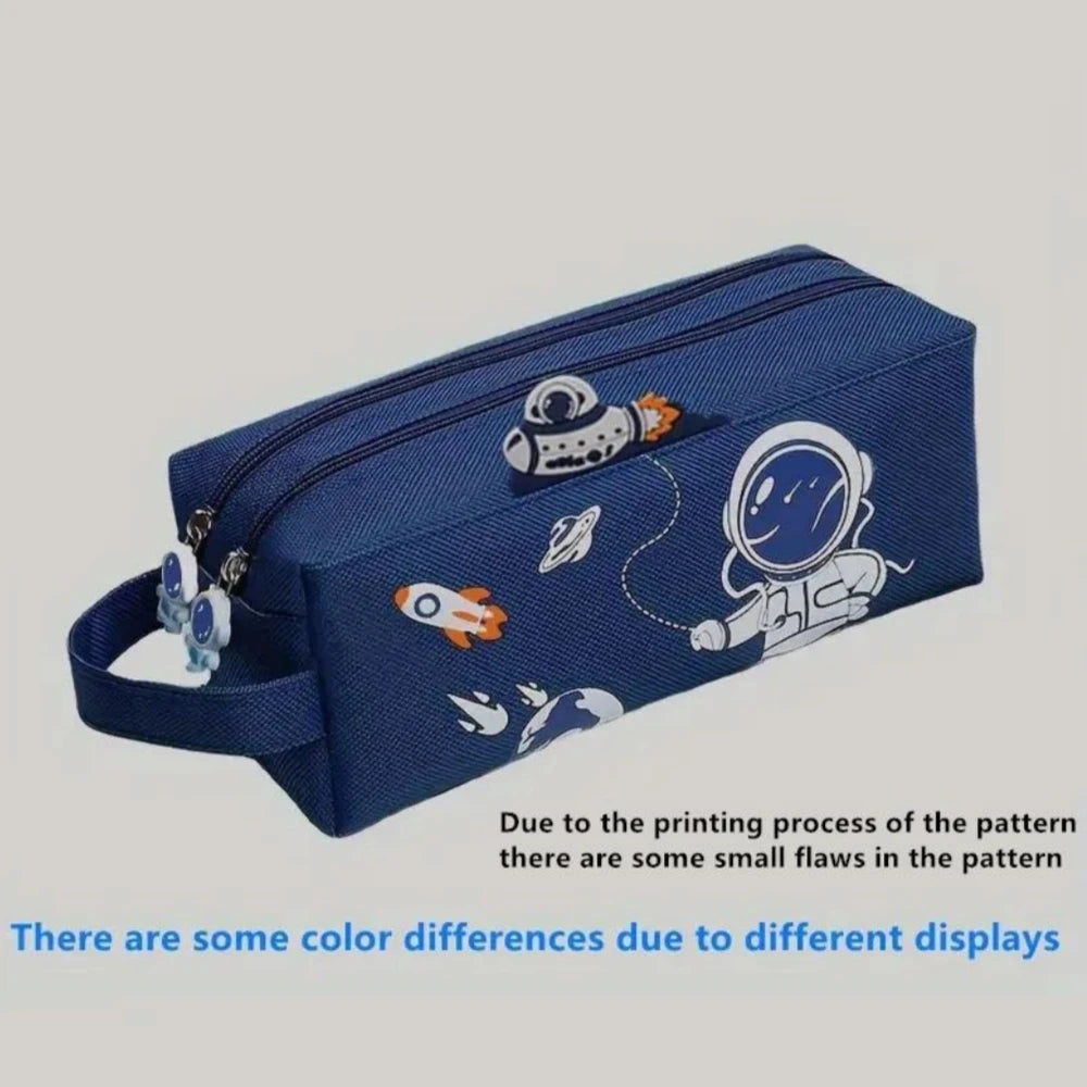 Space Astronaut Portable Pencil Case