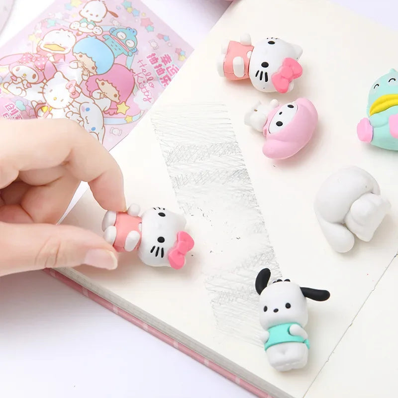 Detachable Sanrio 16/32pcs Eraser