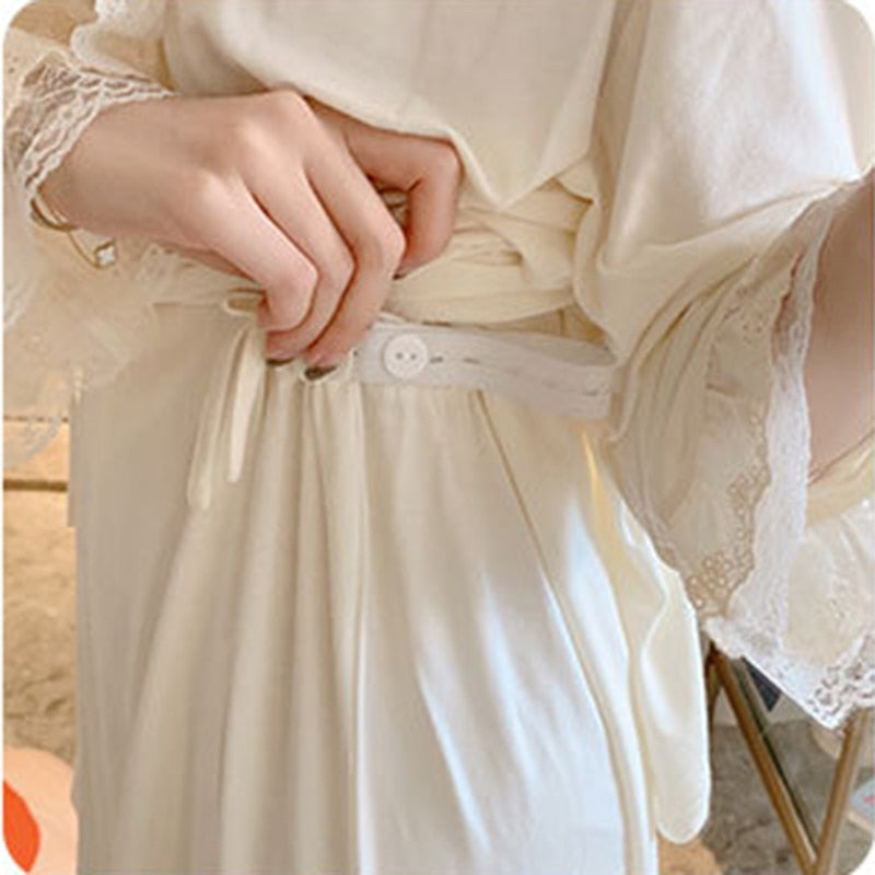 Breastfeeding Maternity Pajamas Nursing Nightgown Pregnancy Sleepwear