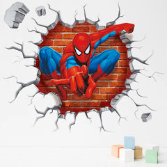 3D Spiderman Wall Stickers