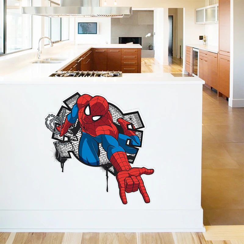 3D Spiderman Wall Stickers